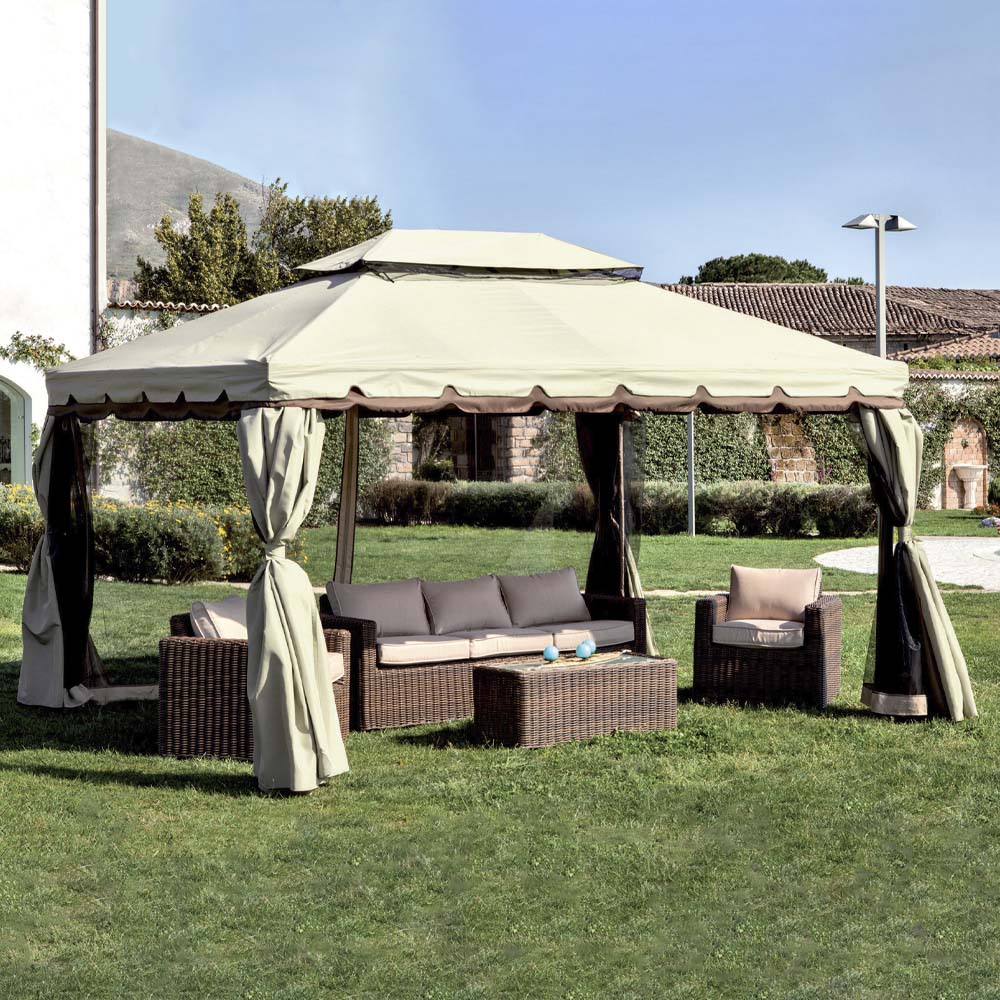 GAZEBO IN ALLUMINIO ADVENTURE 300X400 CM