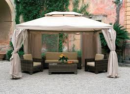 GAZEBO IN ALLUMINIO SAHARA 300X400 CM ECRÙ